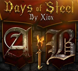  PS图层样式－锈蚀的金属：Days of Steel - Style Pack 1